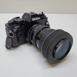 Sigma SA-1 Black SLR 35mm Film Camera with 1:3.5-4.5 f=28-85mm Lens Untested alternative image