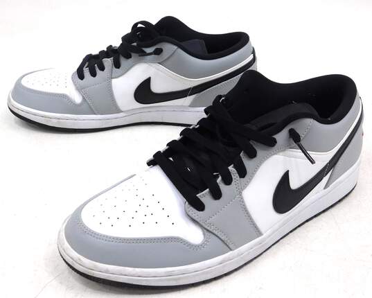 Jordan 1 Low Light Smoke Grey Men's Shoes Size 12 image number 3