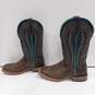 Ariat Square Toe Western Boots Men's Size 8EE image number 2