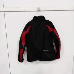 Men's Spyder Black/Red Insulated Ski Jacket Size S alternative image