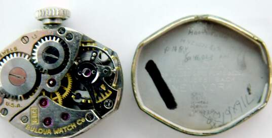 VNTG Women's Bulova L4 17j Mechanical Watch image number 4