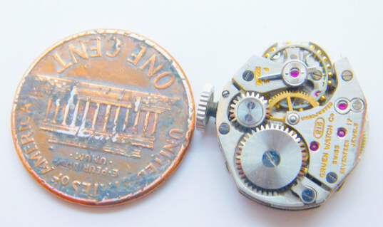 Ladies Vintage Gruen Veri-Thin Gold Filled Diamond Accent Case 17 Jewels Wrist Watch 17.4g image number 3