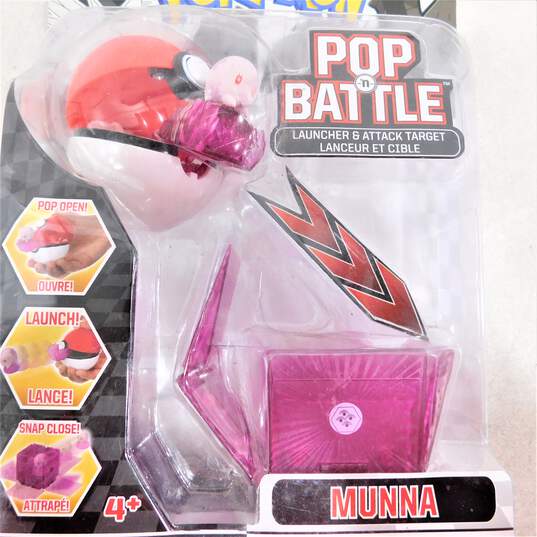 Pokemon Pop N Battle Munna 2011 B&W Action Figure Sealed image number 3