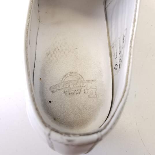 Dr. Martens Leather 1461 Mono Lace Up Shoes White 6 image number 4