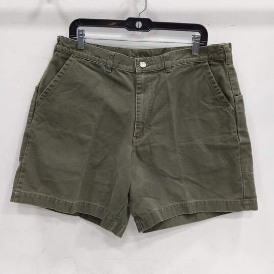 Patagonia Green Chino Shorts Men's Size 38 image number 1