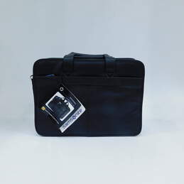 Samsonite Leather Expandable 17in Business Briefcase - Black alternative image