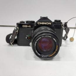 Chinon CE-4 Film Camera & Power Winder PW-530 w/ Lens alternative image