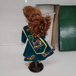 16 Inch Porcelain Irish Dancer Sinead Doll w/ Stand - Product Code NAN339 alternative image