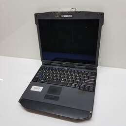 UNTESTED General Dynamics Rugged Laptop GD6000 Black/Gray