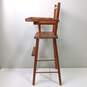 Vintage Wooden Doll High Chair image number 4