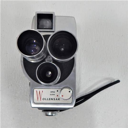 Wollensak Eight Model 23 Movie Camera w/ Manual & Case image number 7