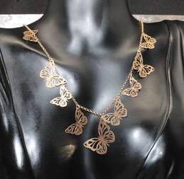 Dyadema Vermeil Butterfly Necklace & Daisy Earrings - 8.4g alternative image