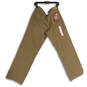 NWT Mens Brown Denim 5-Pocket Design Straight Leg Jeans Size 36x32 image number 2