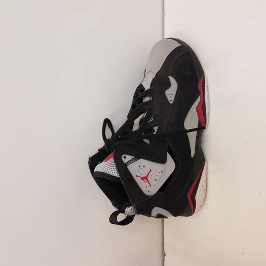Air Jordan True Flight Black Red Grey youth shoe size 2.5Y image number 1