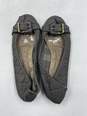 Authentic Burberry Brown Quilted Flats W 8 image number 6