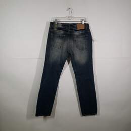 NWT Mens Regular Fit Medium Wash Denim Faded Skinny Leg Jeans Size 34/32 alternative image