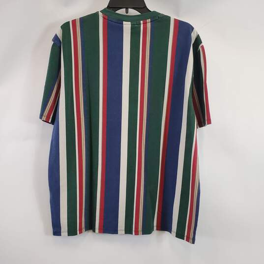 Guess Men Multicolor Stripe Tee S NWT image number 2