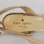 Kate Spade Bead Detailed Gold Heels 6.5 image number 7