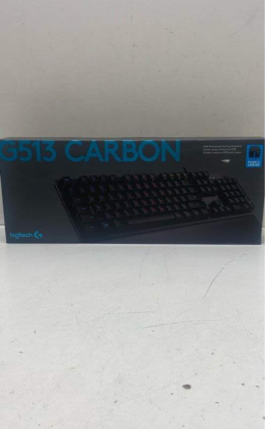 Logitech G513 Carbon RGB Mechanical Gaming Keyboard image number 1