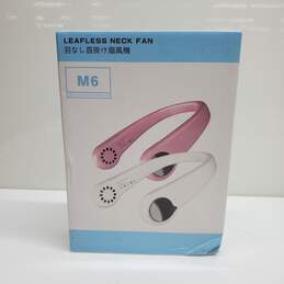 Leafless Neck Fan Usb Rechargeable Untested