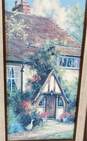 Byfleet Cottage Print Pastel by Marty Bell Signed. Farmhouse Matted & Framed image number 5
