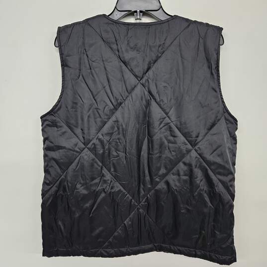 Socialite Black Puffer Vest image number 2