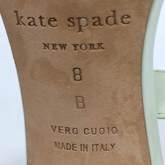 Kate Spade Teel Striped Heel Pumps Size 8 image number 6