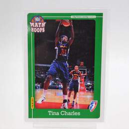 2012 Tina Charles Panini Math Hoops 5x7 Basketball Card Connecticut Sun
