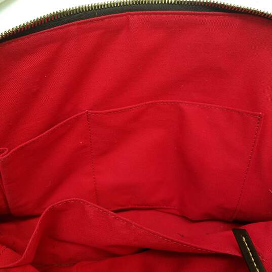 Dooney & Bourke Red Suede Handbag image number 5