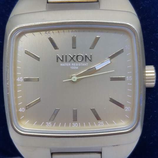 Nixon The Manual 37mm Show Don't Tell 10ATM W.R. Analog Men's Watch 133.0g image number 1