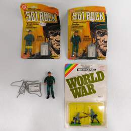 DC Sgt Rock Tough Action Soldier Action Figures W/ Britains World War Miniatures