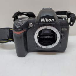 Nikon D70s 6.1mp Digital SLR Camera Body Only Black