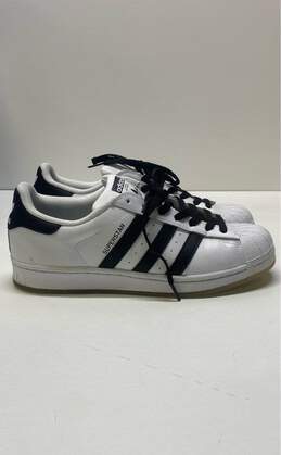 adidas Superstar White Black Casual Sneakers Men's Size 8
