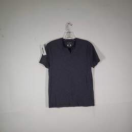 Mens Regular Fit Quick Dry Short Sleeve Pullover T-Shirt Size Small