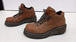Dr. Martens Women's Brown Leather Clomper Boots Size 5 alternative image