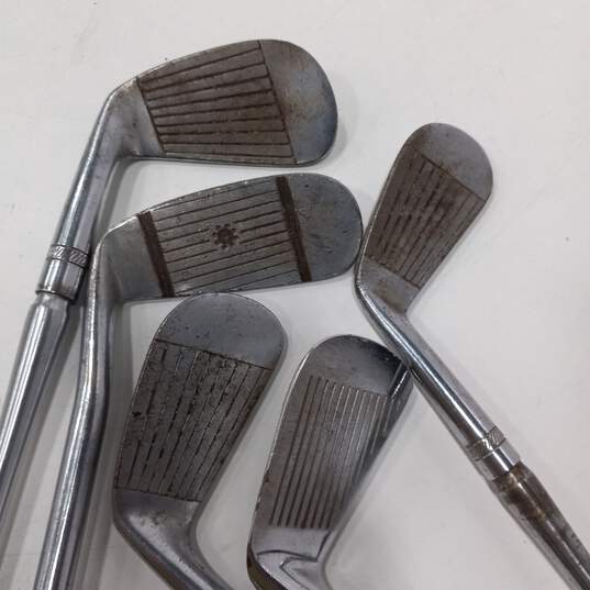 Lot of Six Assorted Golf Clubs image number 1