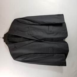 Kenneth Cole Men Dark Grey Suit Jacket 44 S XL
