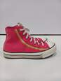 Pink Converse All  Stars Shoes Womens Sz  7 image number 1