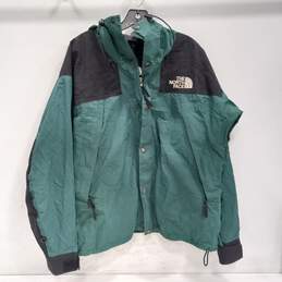 Men's The North Face Gore Tex Green Jacket Size Not Marked