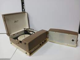 Vintage Zenith Radio Corp Model FPS-50L In Case