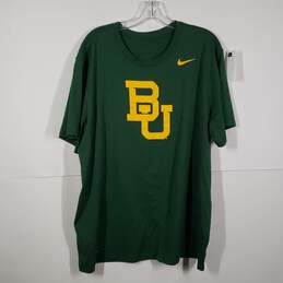 Mens Baylor Bears Crew Neck Short Sleeve Pullover T-Shirt Size XXL