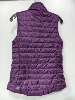 Puma Women's Purple Reversible Puffer Vest Size S - NWT alternative image