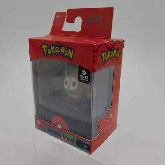Rare Pokemon Rowlet Select Collection Season 1 Action Figure Sealed image number 2