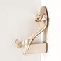 Coach Women's Maddi 85 Rose Gold Leather Heels Size 7 image number 1