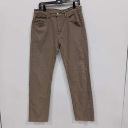 Levi Men's Beige Jeans Size W33 L32