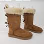 Ugg Bailey Bow Tall II Brown Suede Tall Boot Women's Size 8 image number 3