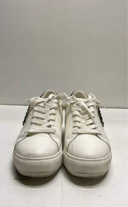 Kurt Geiger Laney Eye White Leather Casual Sneakers Women's Size 41EU/10US alternative image