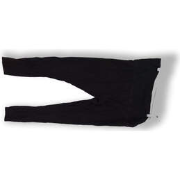 Mens Black Stretch Elastic Waist Activewear Compression Pants Size XL