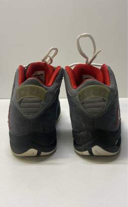 Nike Air Jordan New School Anthracite Varsity Red Sneakers 469955-002 Size 13