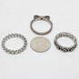 Assortment of 3 Pandora Sterling Silver Rings (Size 4.50-7.50) - 9.6g image number 4